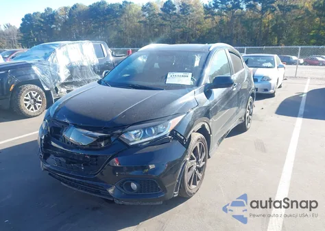 2021 Honda Hr-V Awd Sport z USA, uszkodzony, nr VIN 3CZRU6H10MM704627